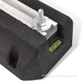 Condenser Roof Stand with Rubber Feet Supports